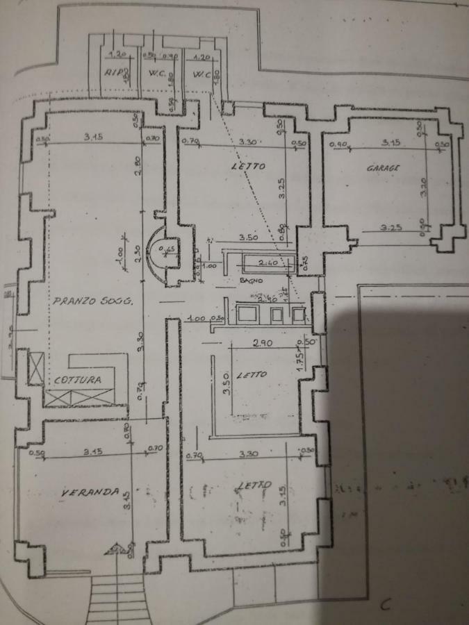 Casa La Calicchia Pensionat Norma Exteriör bild